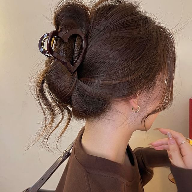 Heart Claw Hair Plain FashionChic