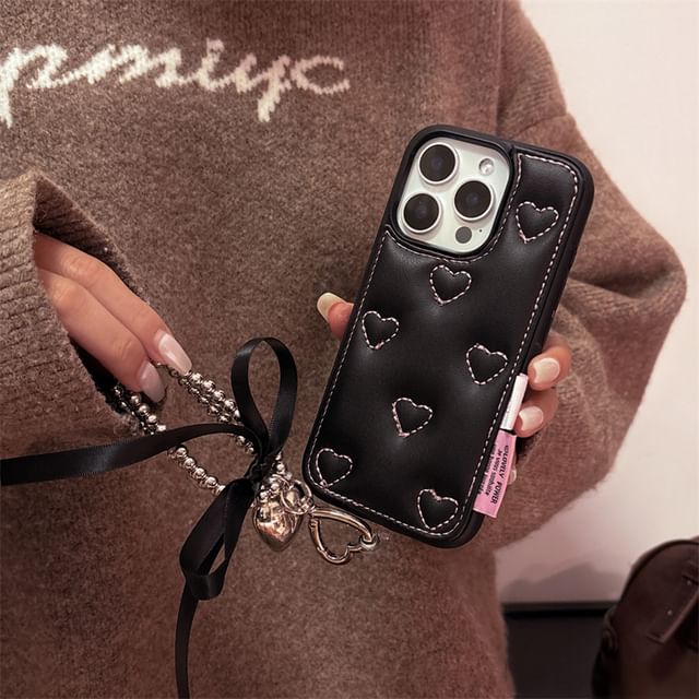 Heart Set Case Strap Phone / FashionChic