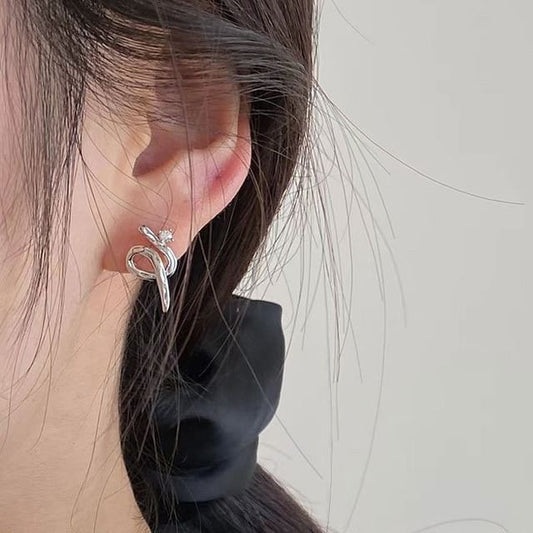 925 Earring Stud Sterling Silver FashionChic