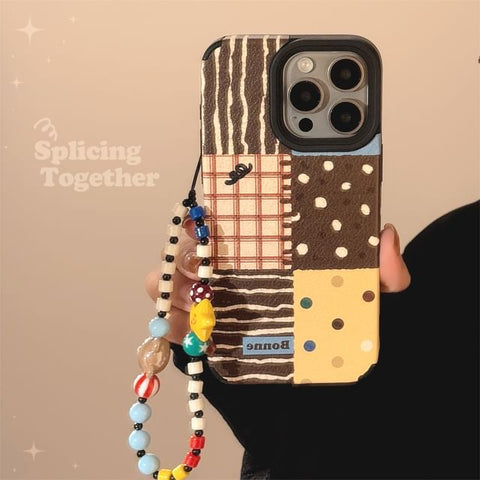 Set Strap / Case Phone Patterned FashionChic