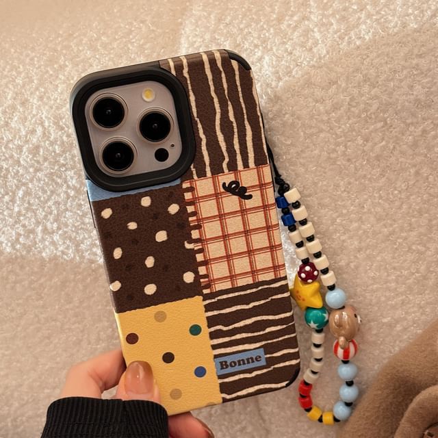 Set Strap / Case Phone Patterned FashionChic