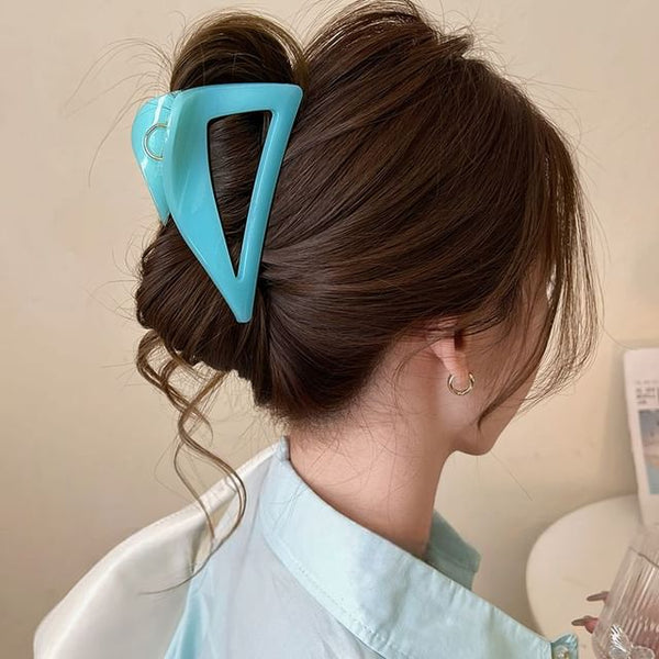 Triangle Hair Acrylic Plain Claw FashionChic