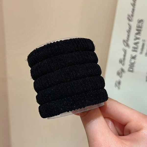 Hair of Tie Plain Set 5: FashionChic