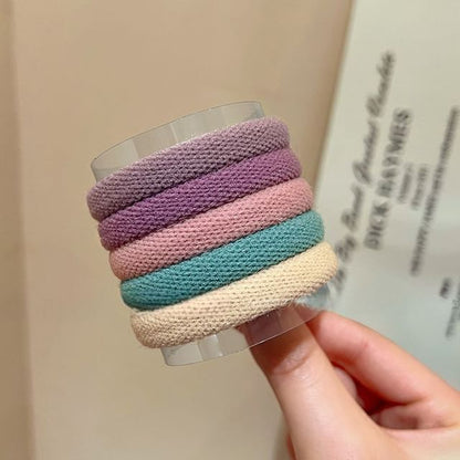 Hair of Tie Plain Set 5: FashionChic