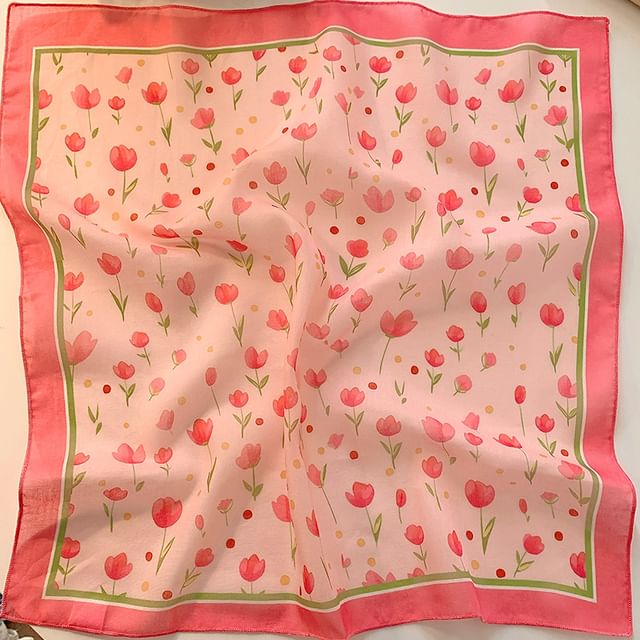 Linen Designs) Head Cotton Scarf Print (Various FashionChic