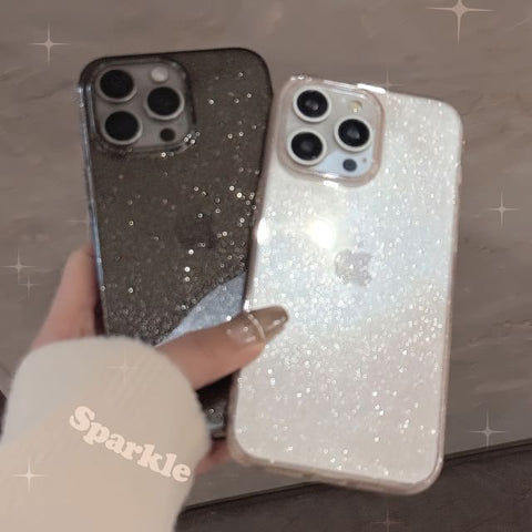 Phone Glitter Case Transparent FashionChic