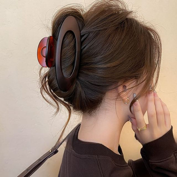 Clip Hair Acrylic Matte Claw FashionChic