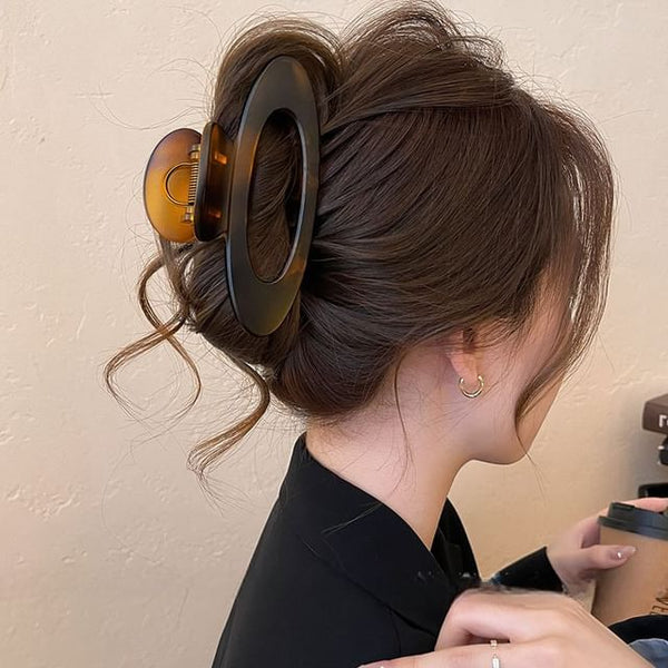 Clip Hair Acrylic Matte Claw FashionChic