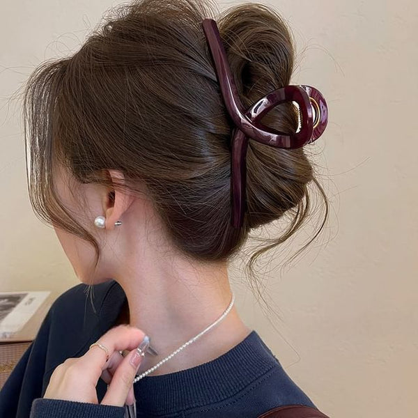 Designs) Claw Acrylic Clip (Various Hair FashionChic