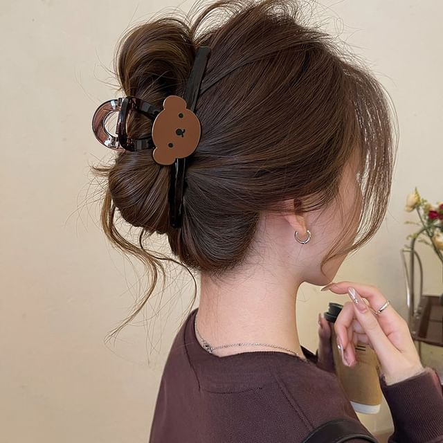 Hair (Various Claw Acrylic Bear Designs) Clip FashionChic