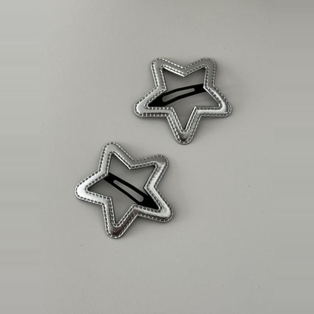 Hair Clip Set Alloy Geometric FashionChic