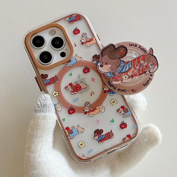 Dog Case with Magnetic Phone MagSafe) (Compatible FashionChic