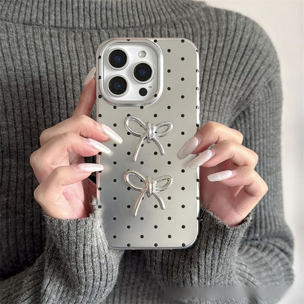 Phone / Dot Case Bow Set Polka Strap FashionChic