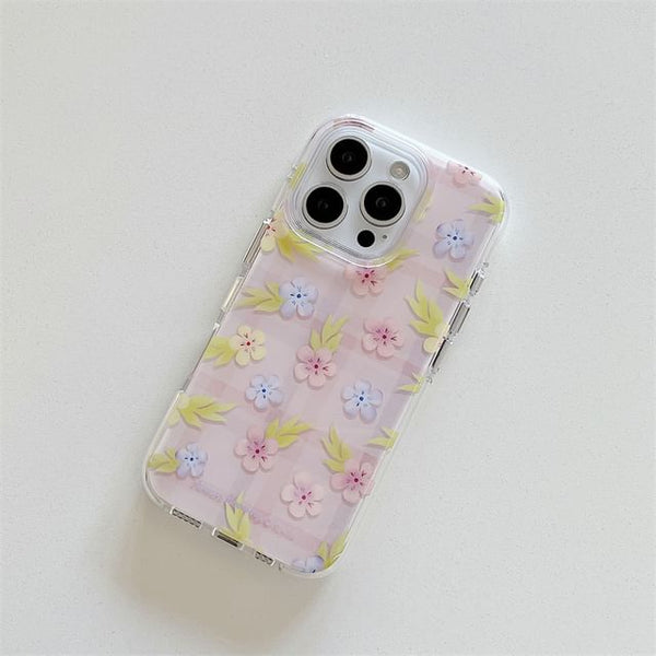 Case Set Floral / Phone Strap FashionChic