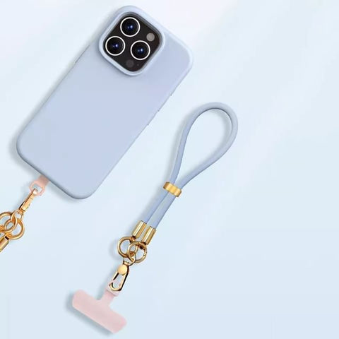 Lanyard Pad Silicone Strap Phone with FashionChic