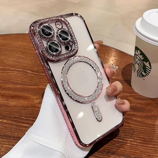 Embellished Case with (Compatible Phone MagSafe) Magnetic FashionChic