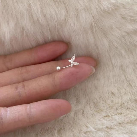 Alloy Jacket Rhinestone Ear Butterfly FashionChic