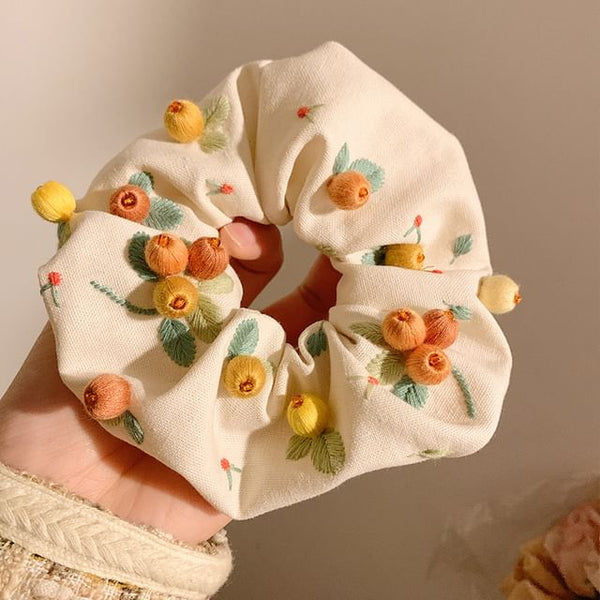 Floral Scrunchie FashionChic