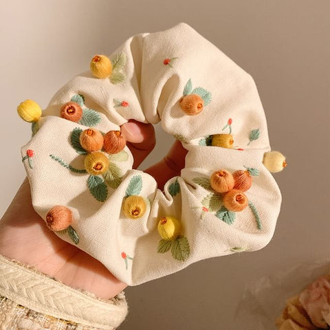 Floral Scrunchie FashionChic