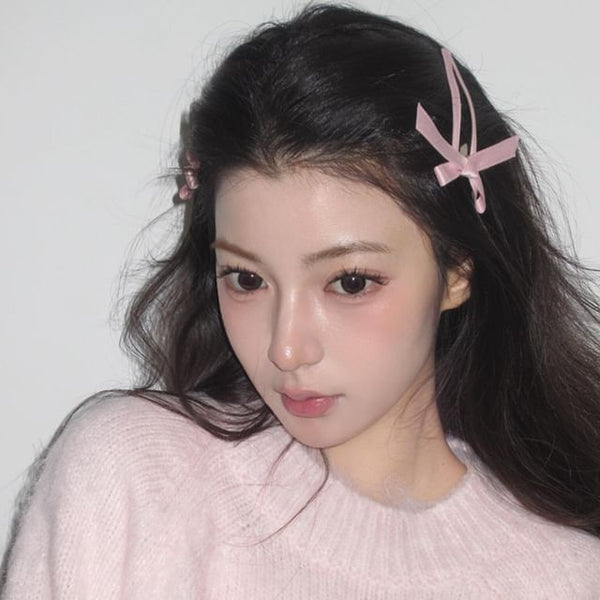 Clip Hair Ribbon Set FashionChic