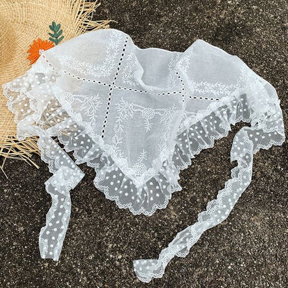 Lace Bonnet Hat FashionChic