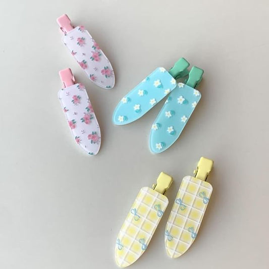 Hair of Clip Patterned 2: Acrylic Set FashionChic