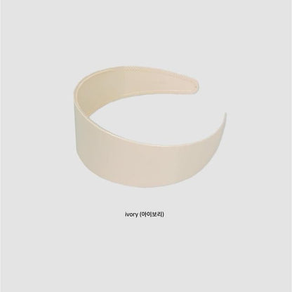 Headband Wide Plain FashionChic