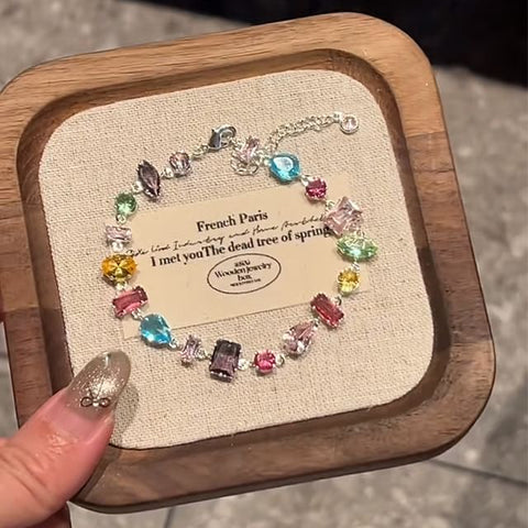 Geometric Bracelet Rhinestone FashionChic