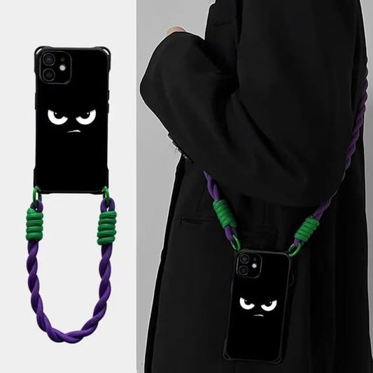 Eye / Lanyard Phone Cartoon Case Strap Set FashionChic