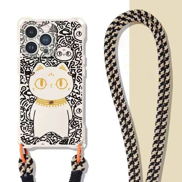 Strap Cat Lanyard Set Phone / Case FashionChic