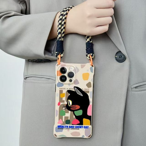 Set Lanyard Phone Cat / Case Strap FashionChic