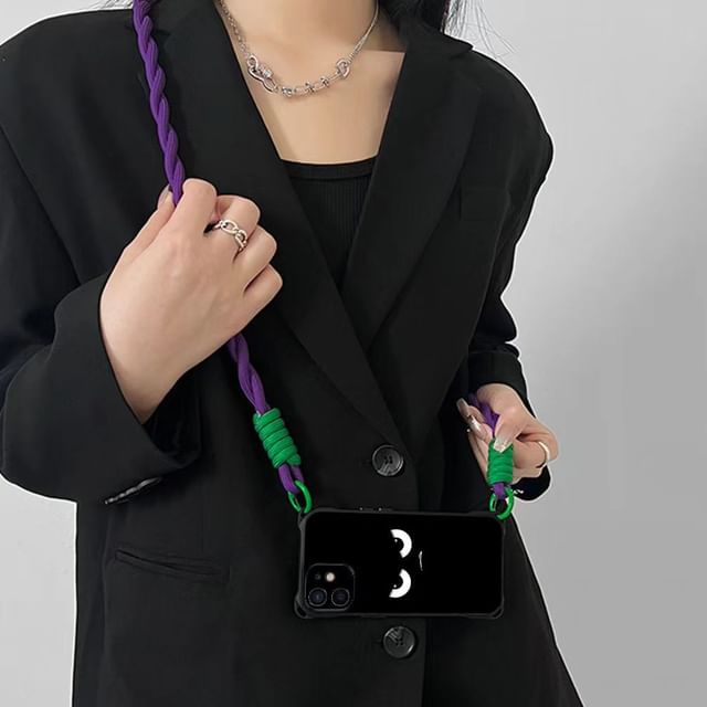 Eye / Lanyard Phone Cartoon Case Strap Set FashionChic