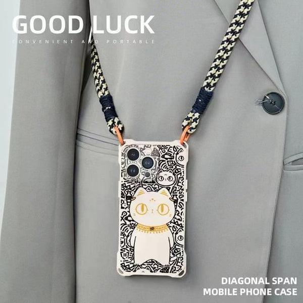 Strap Cat Lanyard Set Phone / Case FashionChic