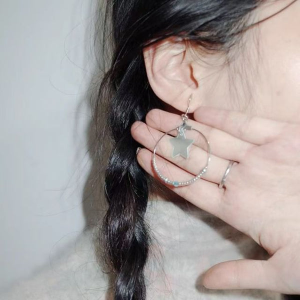 Star-Shaped Earring Dangle FashionChic