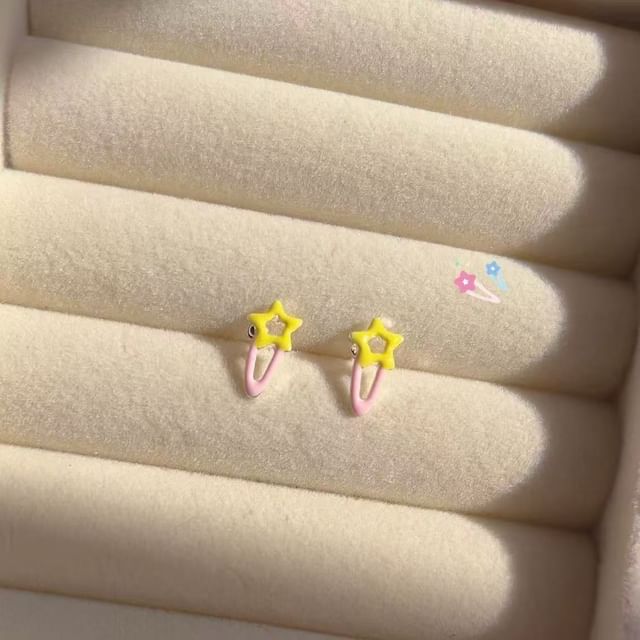 Earring Star-Shaped Stud FashionChic