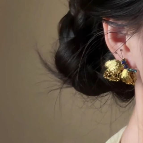 Butterfly Drop Earring FashionChic