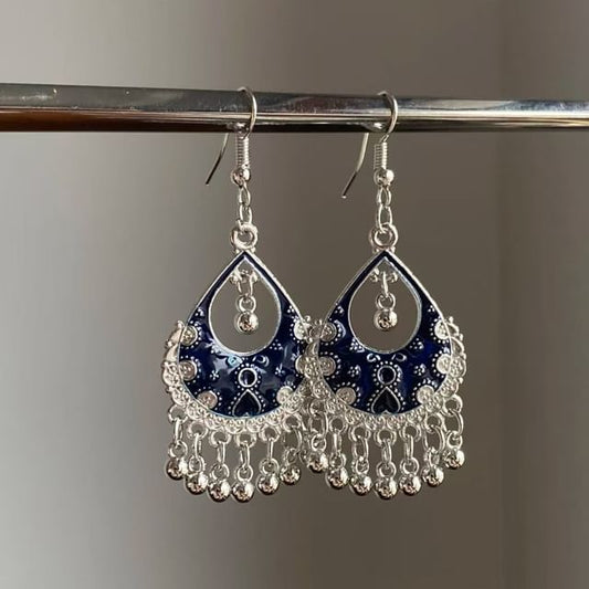 Chandelier Alloy Earring Fringed FashionChic