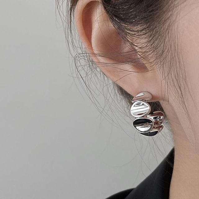 Hoop Earring Alloy FashionChic