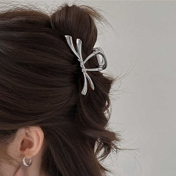 Alloy Hair Claw Bow FashionChic