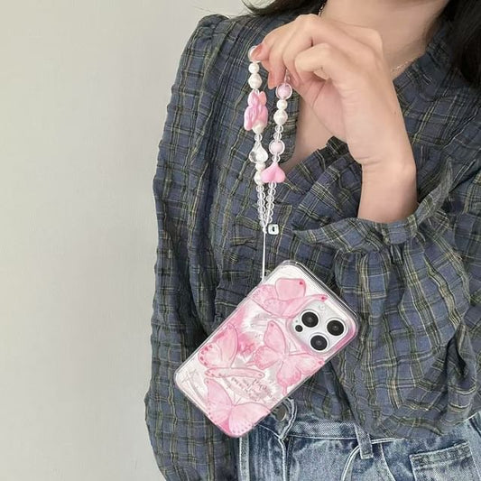 Phone Set Case / Strap Floral FashionChic