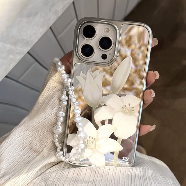 Print Strap / Set Phone Case Floral FashionChic