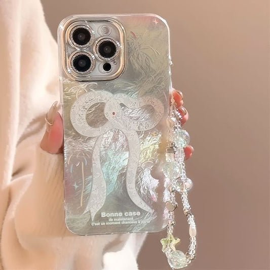 Bead Phone Print / Strap Snake Set Case FashionChic