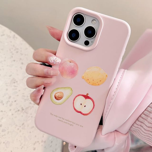 Print Strap Fruit Case Bead / Phone Set FashionChic