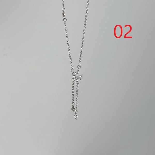 Necklace Butterfly Lariat FashionChic