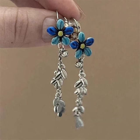 Dangle Floral Earring Alloy FashionChic