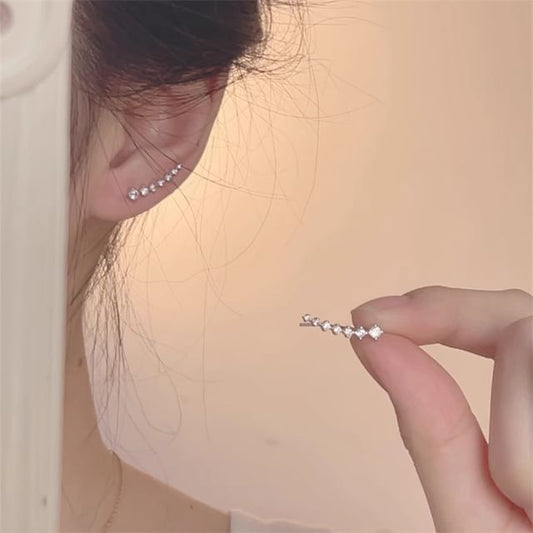 Rhinestone Earring Climber FashionChic