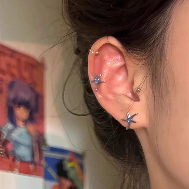 Stud Starfish Earring FashionChic