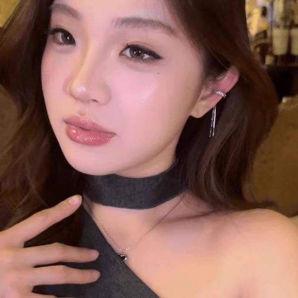 Rhinestone Cuff Stud Ear FashionChic