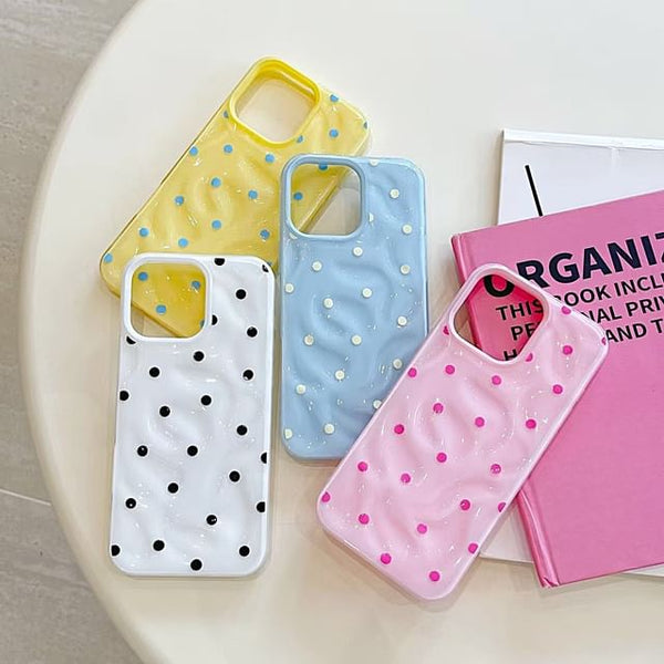 Print Case Phone Dotted FashionChic