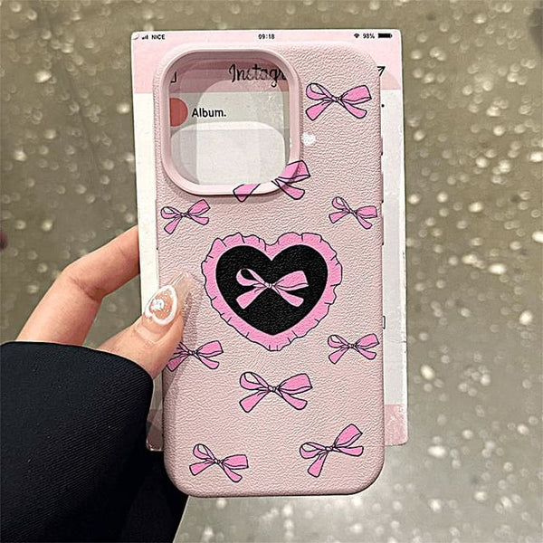Case iPhone Print Bow FashionChic